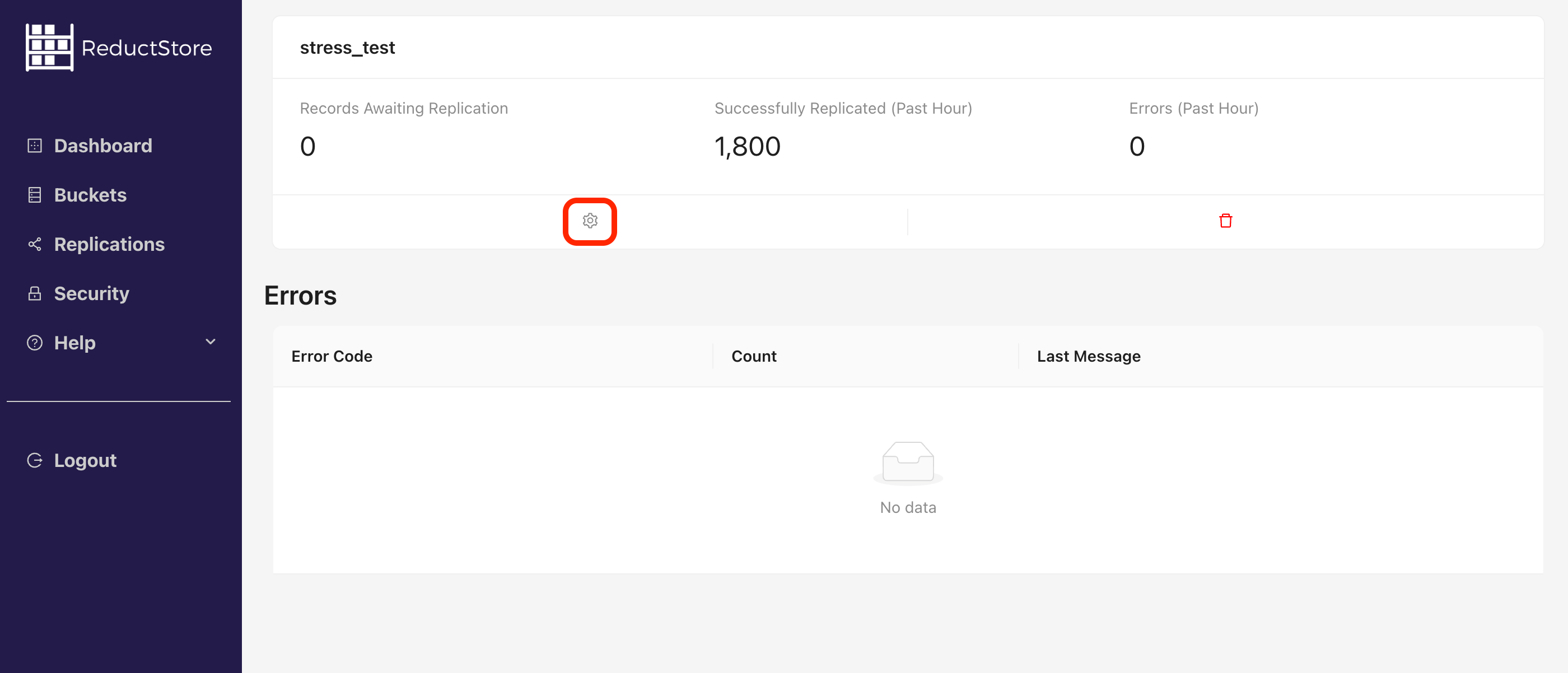 Browse Replication Task Details